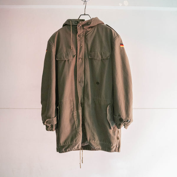 1980s German military half coat with liner