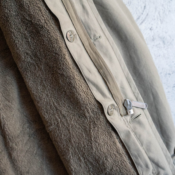 1980s German military half coat with liner