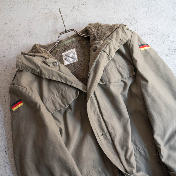 1980s German military half coat with liner
