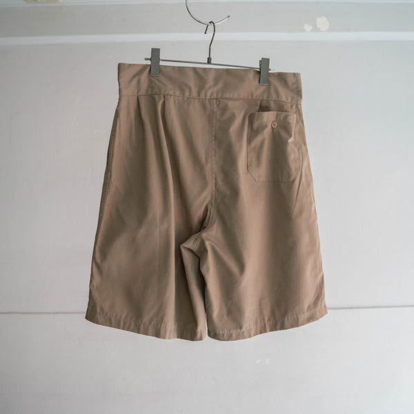 2000s Italian military beige gurkha shorts