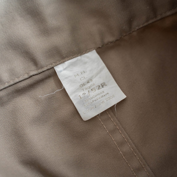 2000s Italian military beige gurkha shorts