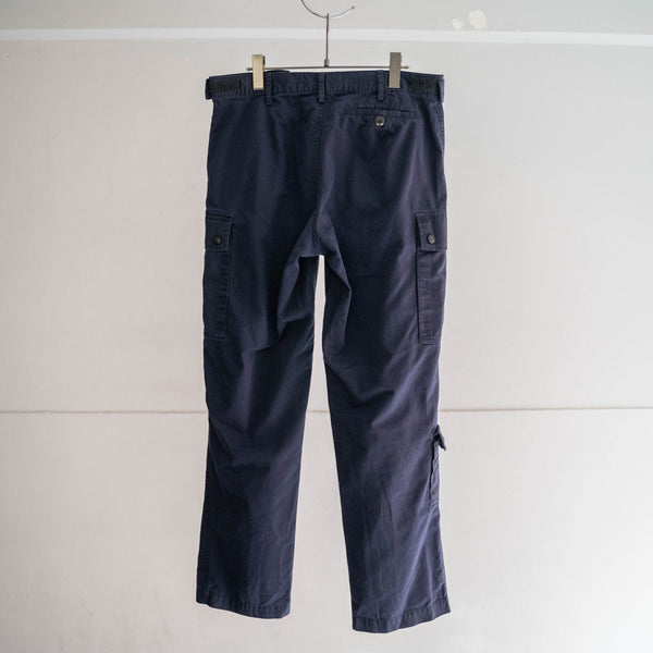 around 1990s German police navy cargo pants