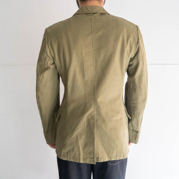 1960-70s Italian military safari jacket  -olive type- 'dead stock'