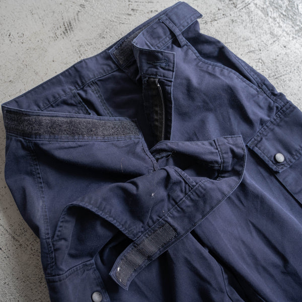 around 1990s German police navy cargo pants