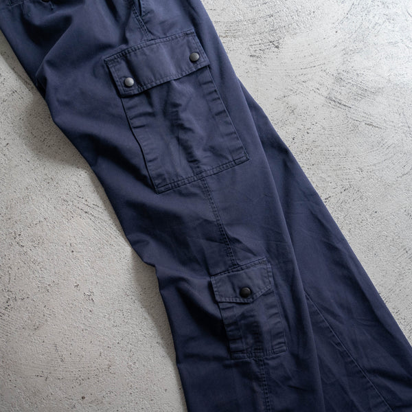 around 1990s German police navy cargo pants