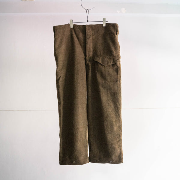 1950s Canadian military wool battle dress pants