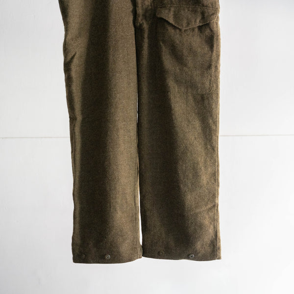 1950s Canadian military wool battle dress pants