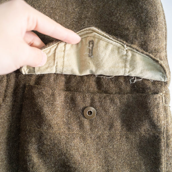 1950s Canadian military wool battle dress pants