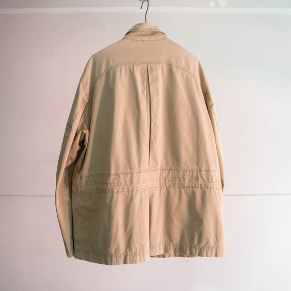 2000s Timberland beige 4 pockets jacket -good fade-
