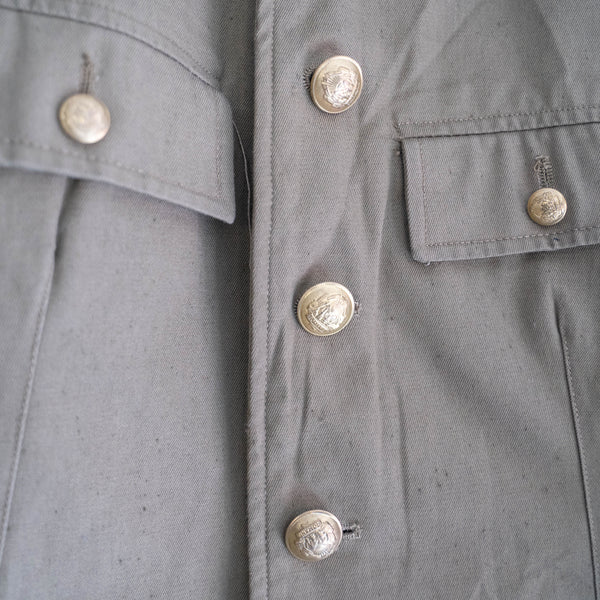 1960-70s Italian military safari jacket  -olive type- 'dead stock'