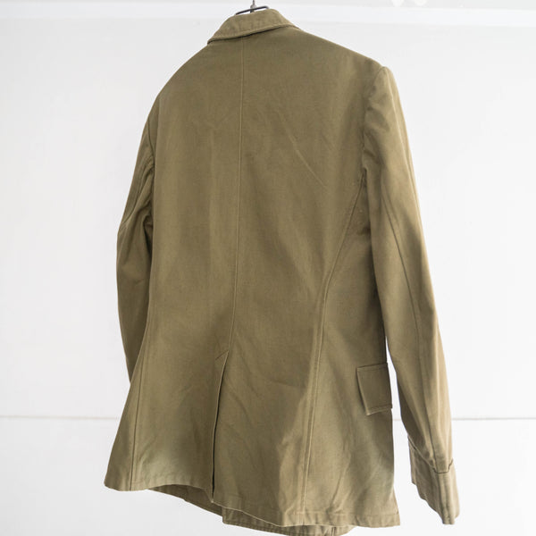 1960-70s Italian military safari jacket  -olive type- 'dead stock'