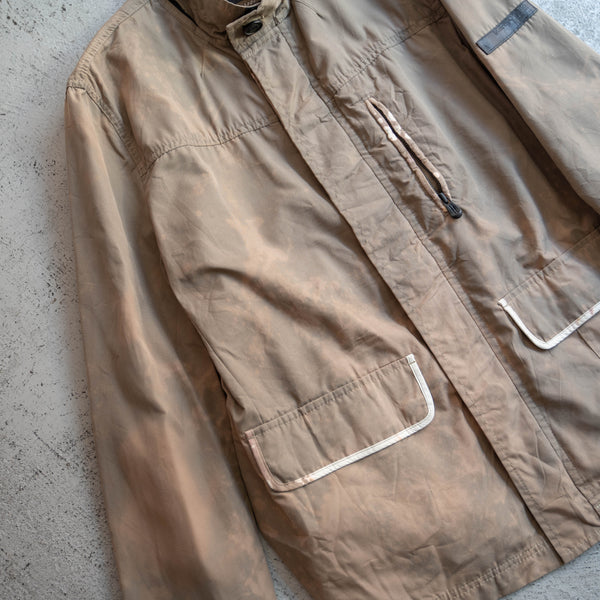 2000s beige tech jacket -bleach-