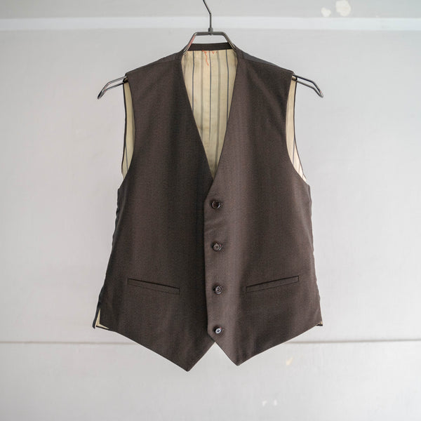 1970s Japan vintage brown TAMAMUSHI 3 pcs set up