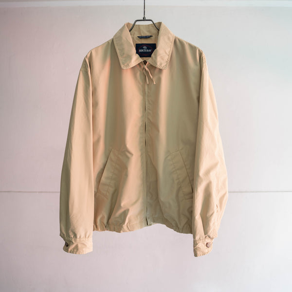 1990s pale yellow short blouson