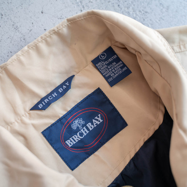1990s pale yellow short blouson