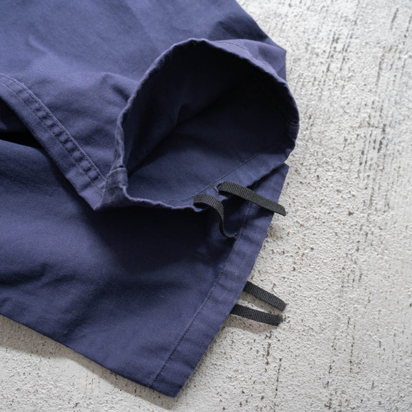 2000s navy cotton × poly cargo pants