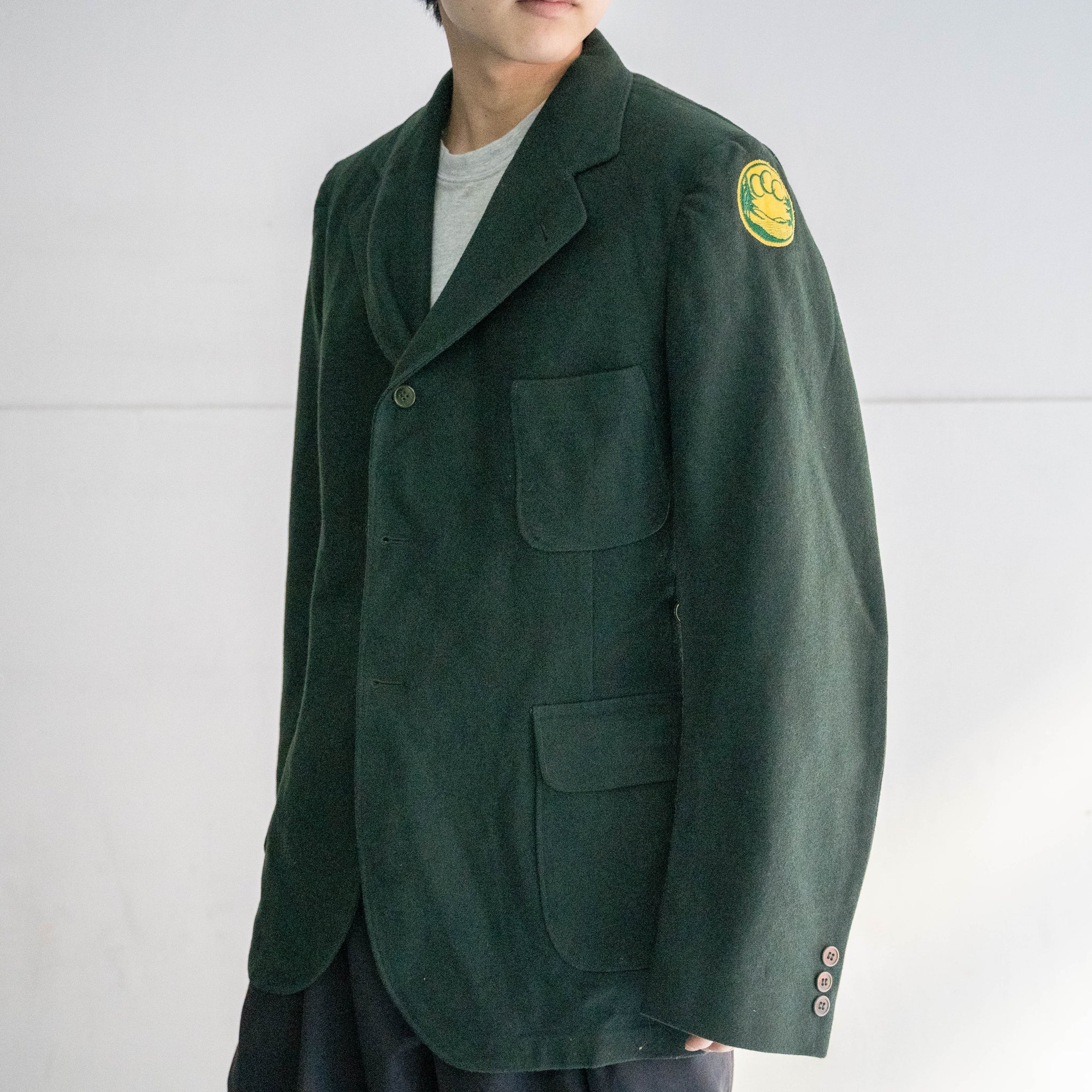 超希少/80s/Stone /Military/Jacket/L MILITARY JACKET – gochic vintage