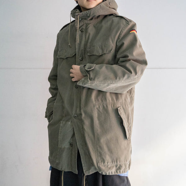 1980s German military half coat with liner