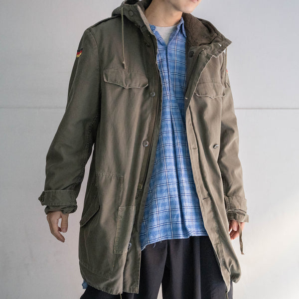 1980s German military half coat with liner