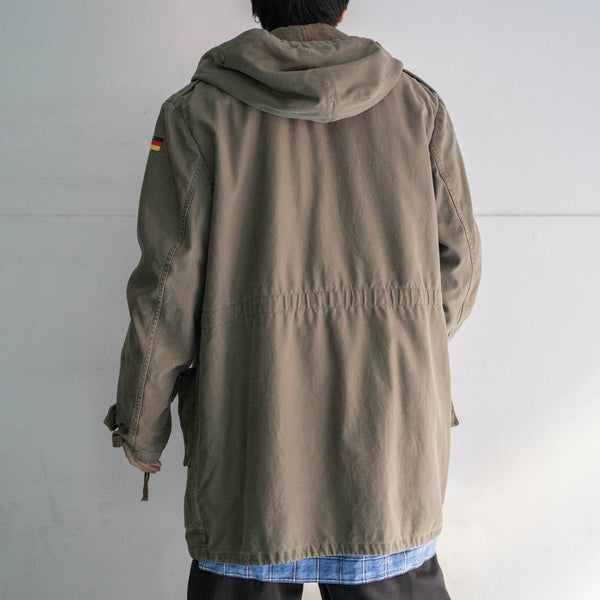 1980s German military half coat with liner