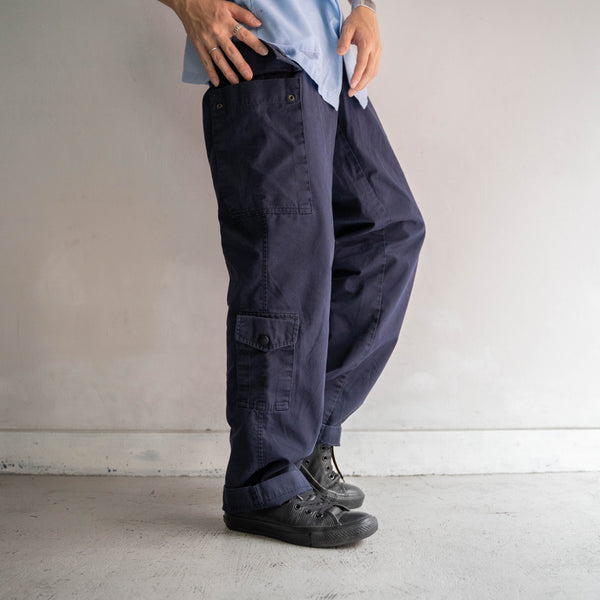 around 1990s German police navy cargo pants
