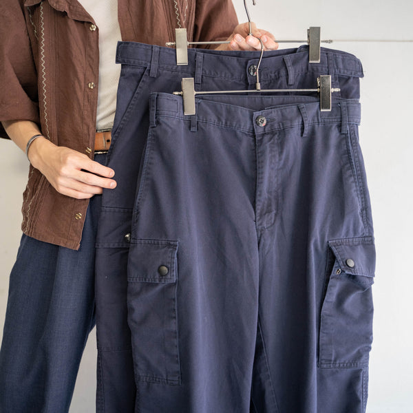 around 1990s German police navy cargo pants