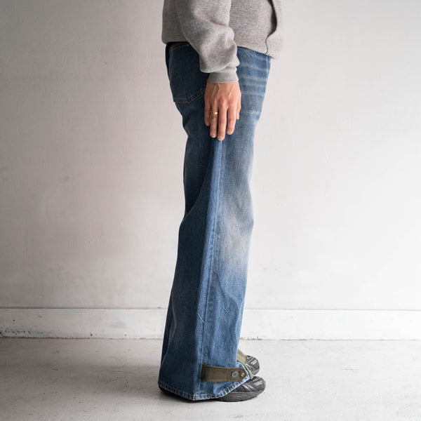 Levi's denim × Europe military docking wide pants