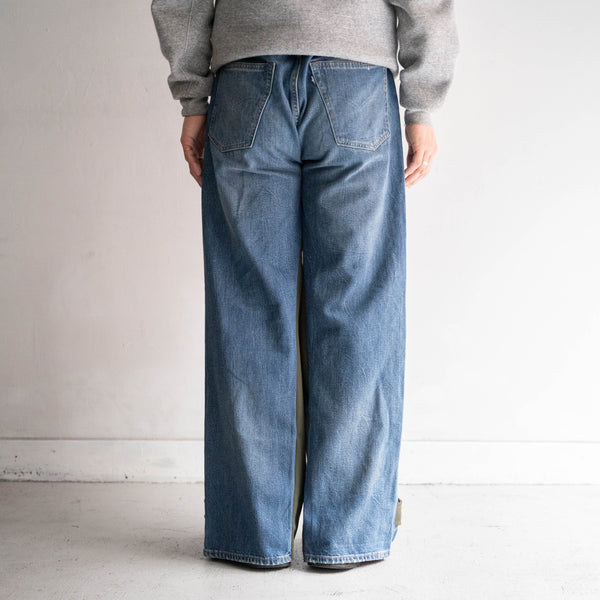 Levi's denim × Europe military docking wide pants
