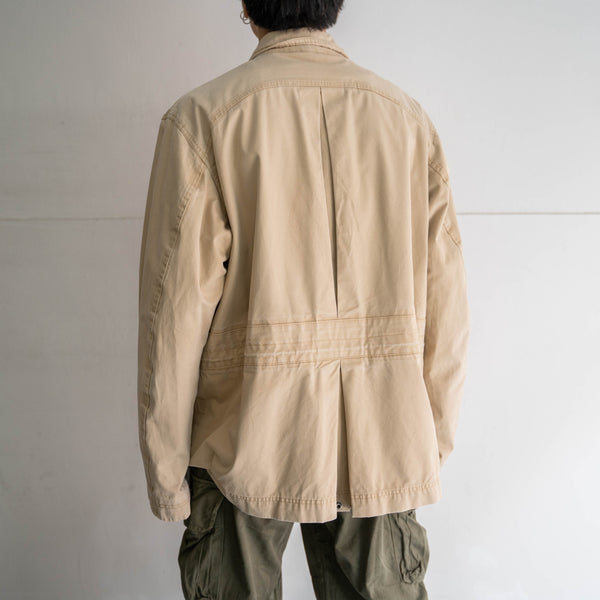 2000s Timberland beige 4 pockets jacket -good fade-