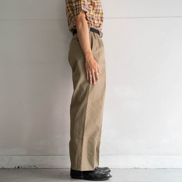 90s Italian navy chino trousers 'mint condition'