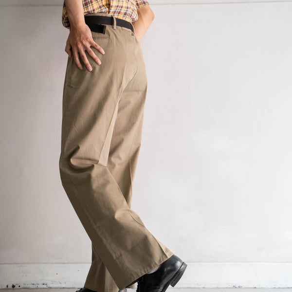 90s Italian navy chino trousers 'mint condition'