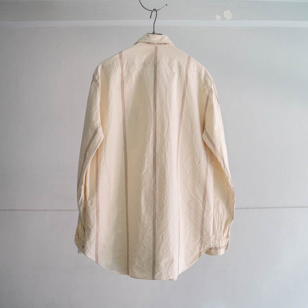 around 1980s Italian military prisoner work shirt