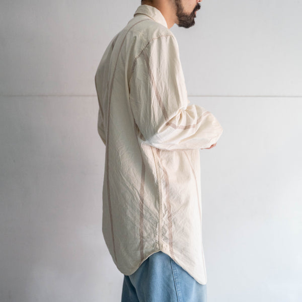 around 1980s Italian military prisoner work shirt