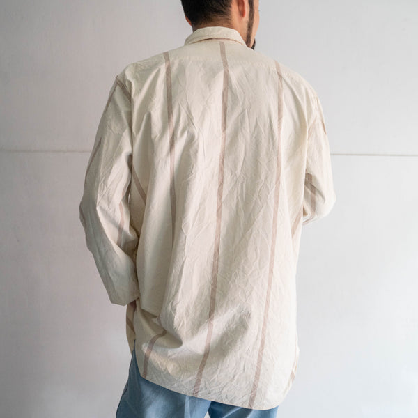 around 1980s Italian military prisoner work shirt