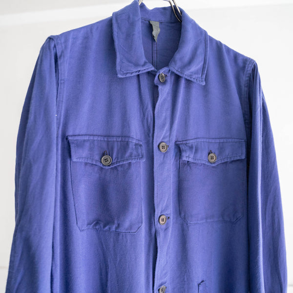 1970-80s Italian military navy color all-in-one -with belt-