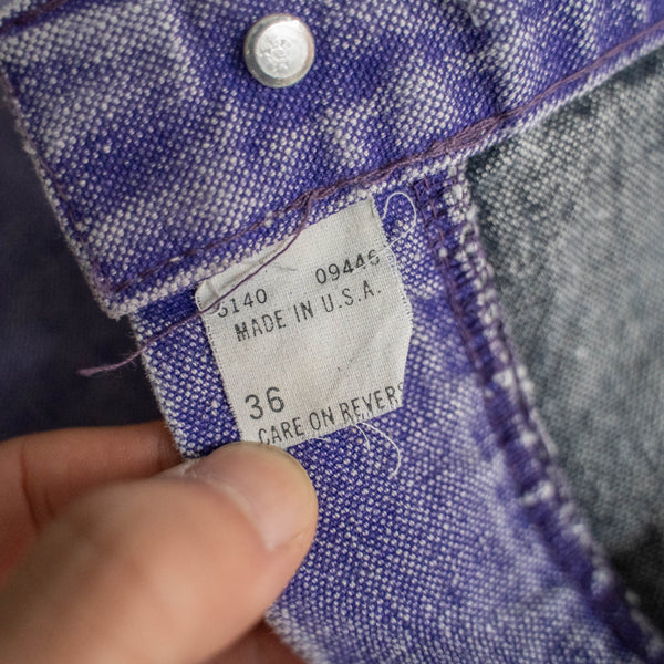 1980s USA faded purple duck pants