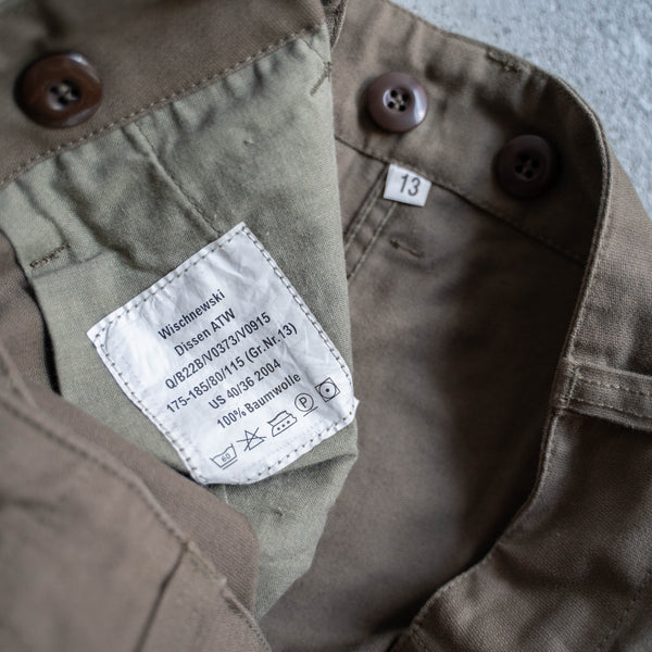 2000s German military brown cargo pants 'dead stock'