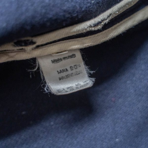 around 1980s Europe marine-look wool jacket -detachable arms-