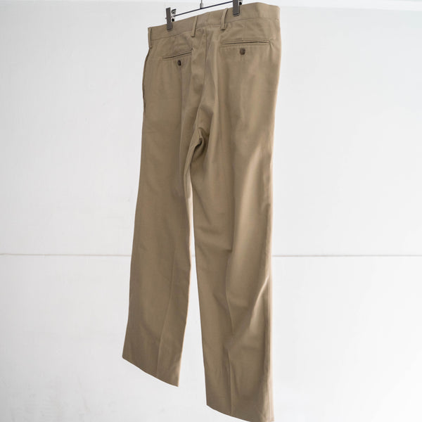 1980-90s Italian military work chino pants 'dead stock'