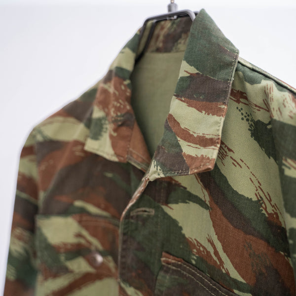 1960-70s French military lizard camo shirt jacket -civilian type-