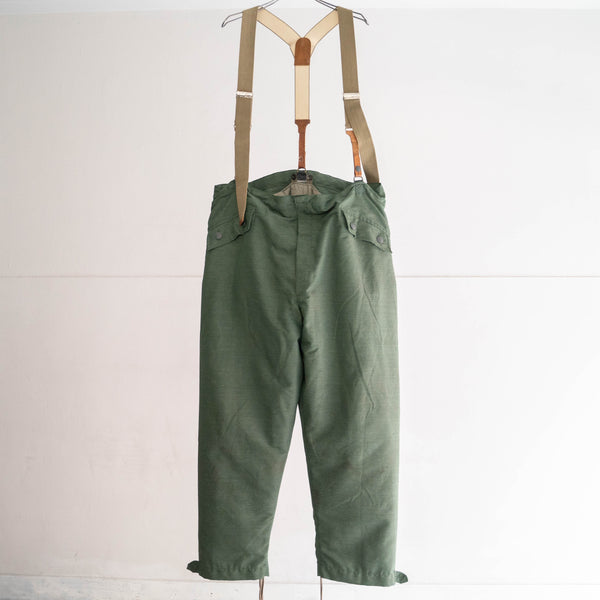 around 1970s German military light green over pants