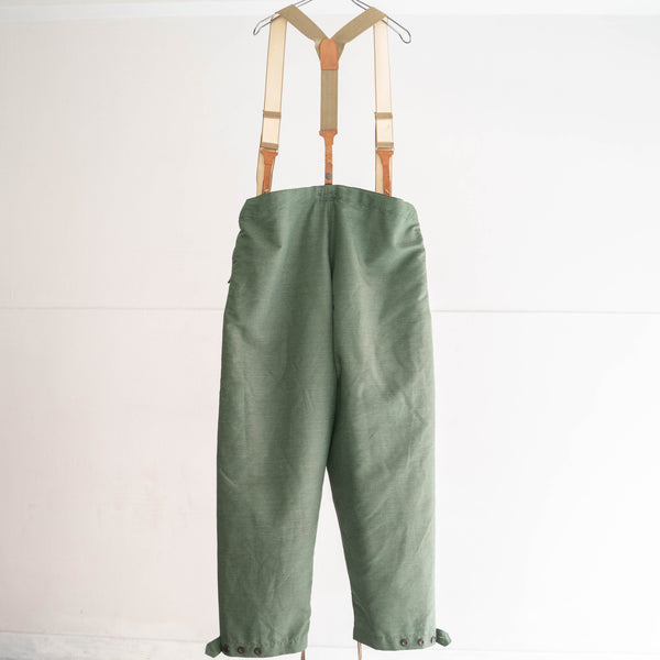 around 1970s German military light green over pants