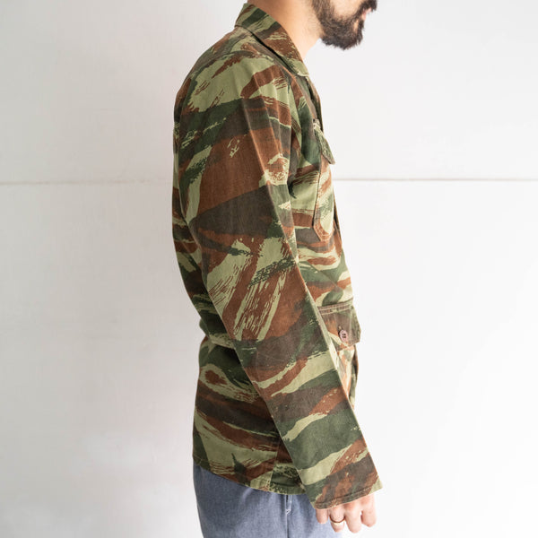 1960-70s French military lizard camo shirt jacket -civilian type-