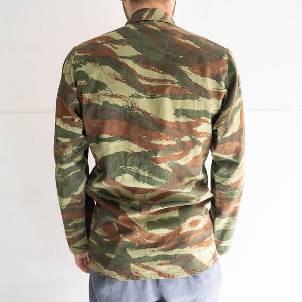 1960-70s French military lizard camo shirt jacket -civilian type-