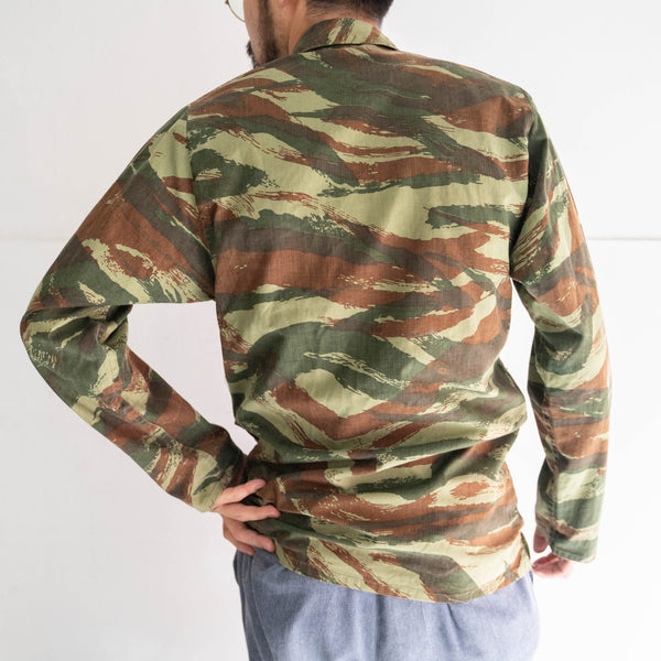 1960-70s French military lizard camo shirt jacket -civilian type-