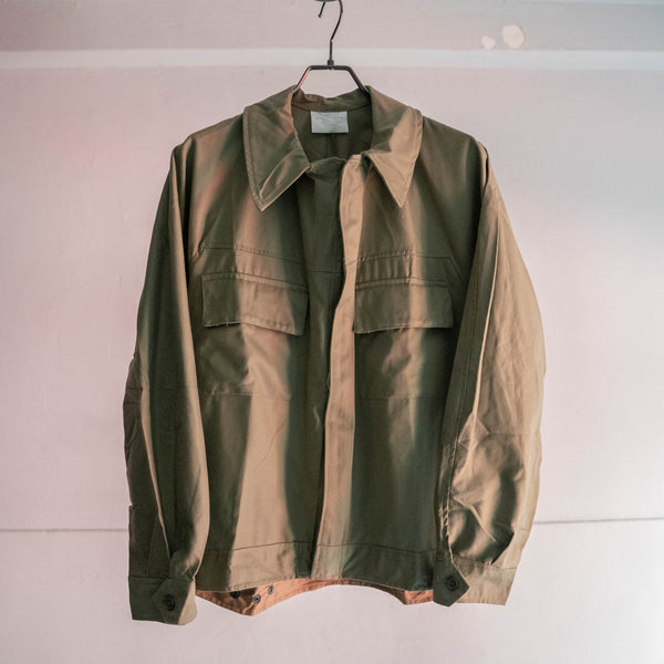 1970-80s Italian military 2 pockets short jacket ‘dead stock’