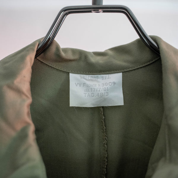 1970-80s Italian military 2 pockets short jacket ‘dead stock’