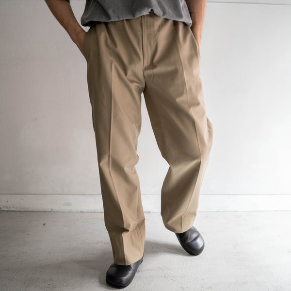 1980-90s Italian military work chino pants 'dead stock'