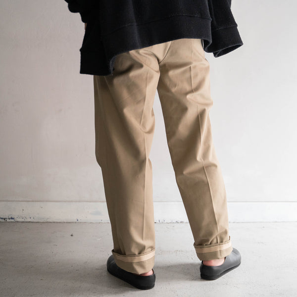 1980-90s Italian military work chino pants 'dead stock'