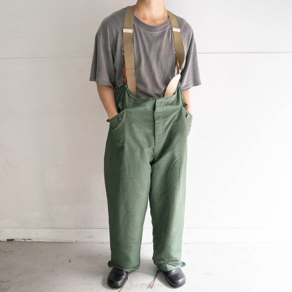 around 1970s German military light green over pants